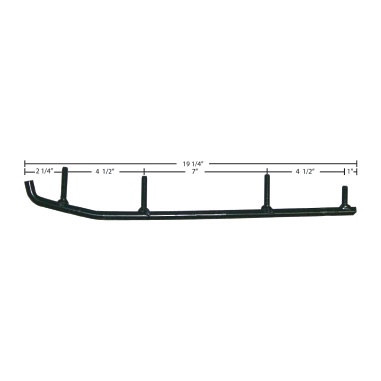 Kimpex Standard Wear Bar Old Plastic Ski *see bolt pattern - ARCTIC CAT - 274176