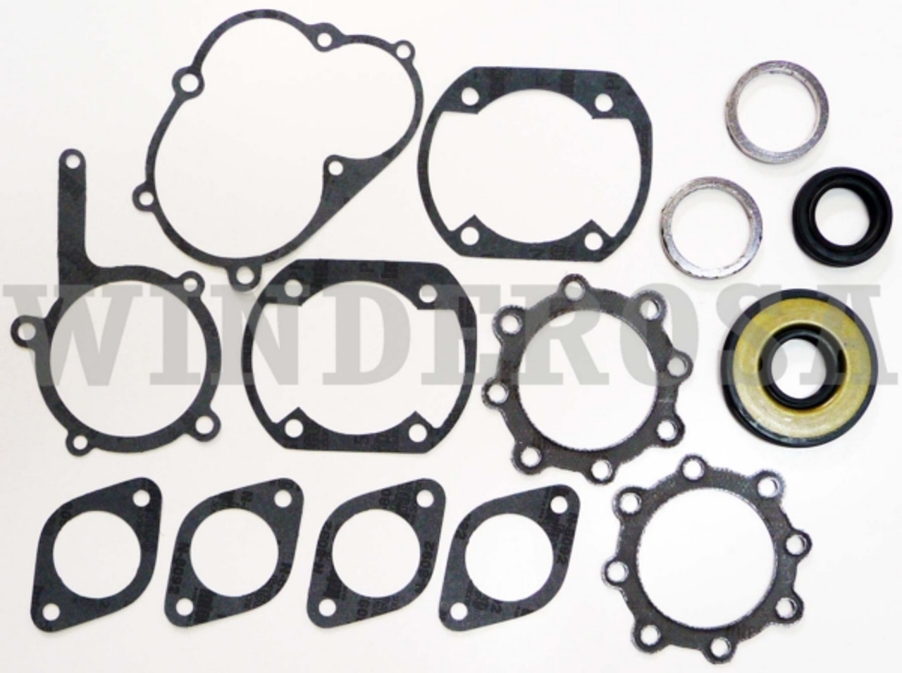 VertexWinderosa Professional Complete Gasket Sets with Oil Seals Fits Hirth, Fits Yamaha - 09-711101 - 287142