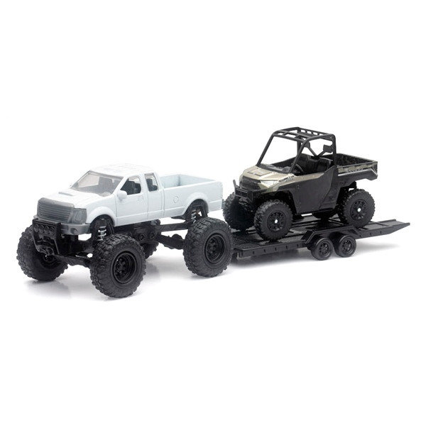 New Ray Toys Scale Model - Truck with Polaris ATV - 202883