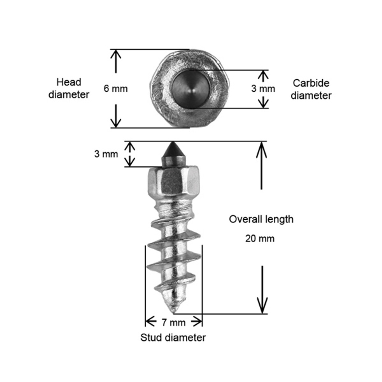 IGrip Tire Studs ST18R - 097739