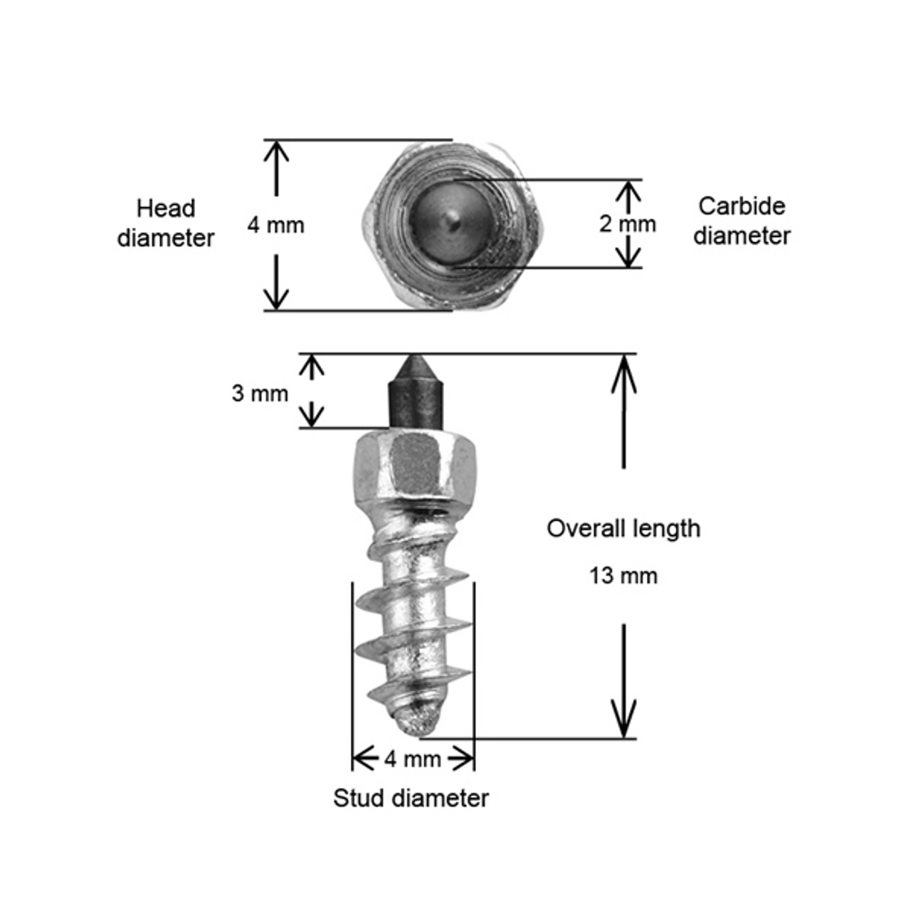 IGrip Tire Studs ST11R - 097740