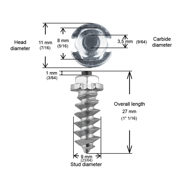 IGrip Tire Studs SS25 - 097758