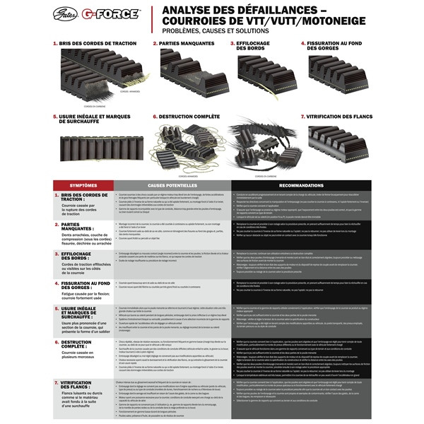 G-Force CVT Drive Belt 210251 - 210251