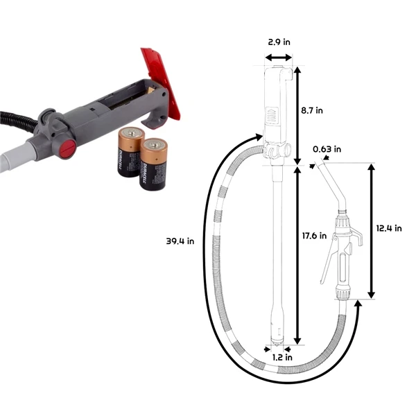 TeraPump Battery Fuel Transfer Pump TREP01 - 302250