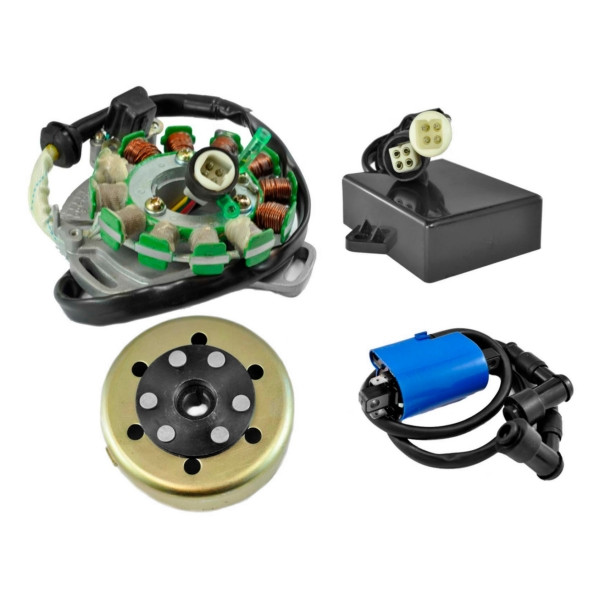 Kimpex HD Stator, CDI Box, Regulator, Flywheel and  Ignition Coil Kit Fits Yamaha - 225413 - 225413