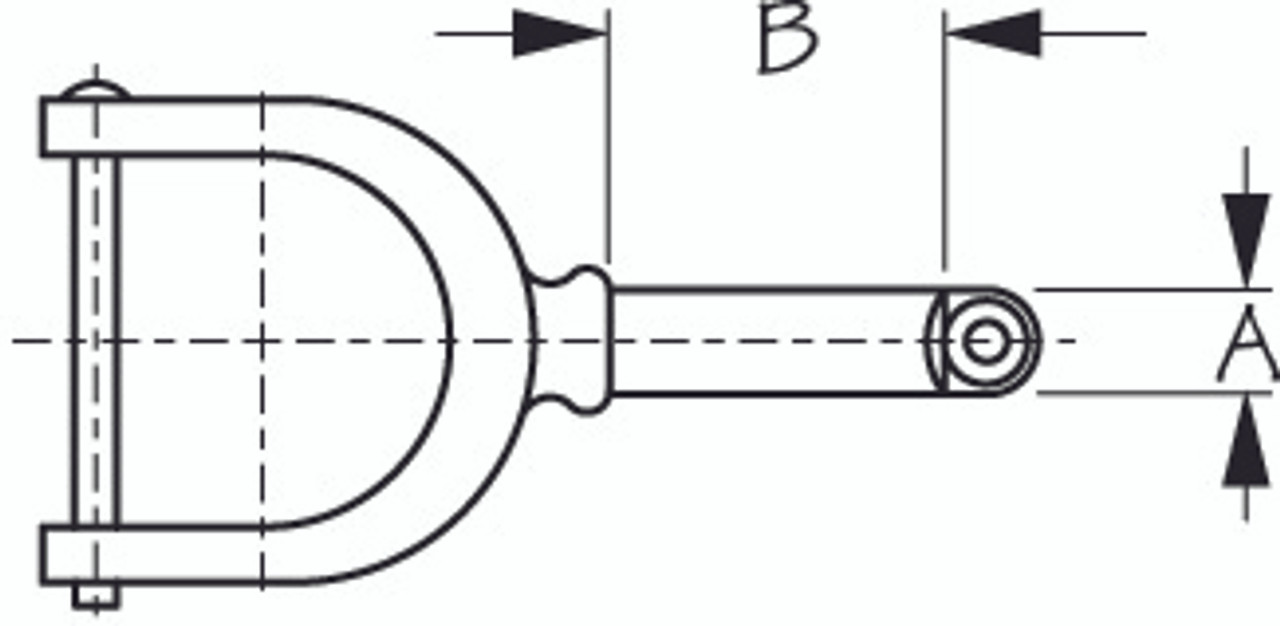 Sea Dog Oarlock Horn - 781286