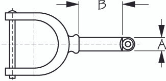 Sea Dog Oarlock Horn - 781286