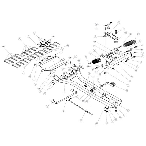 Click N GO CNG 1.5 Push Frame - 374995