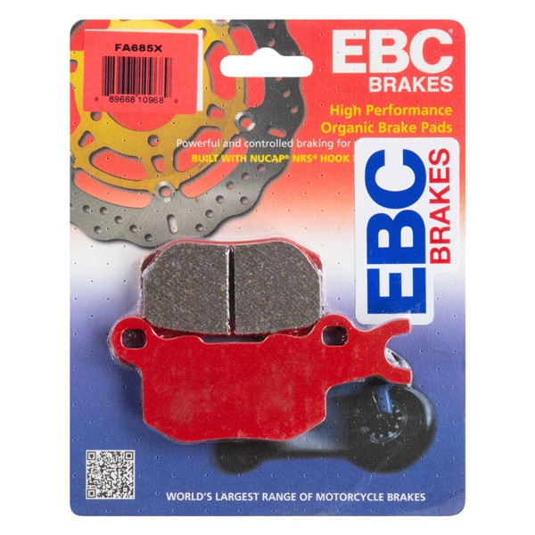 EBC  "X" Carbon Graphite Brake Pad Organic - Rear right - 125020