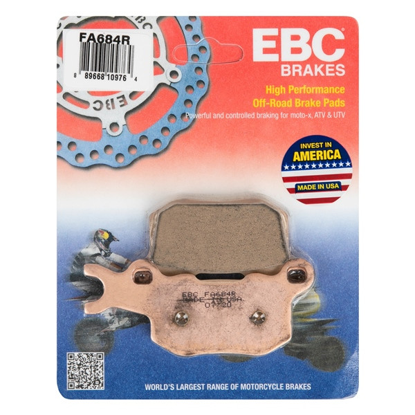 EBC  “R“ Long Life Sintered Brake Pad Sintered metal - Rear left - 125022