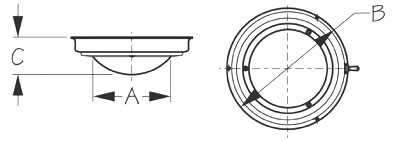 Sea Dog Dome Light - 702797