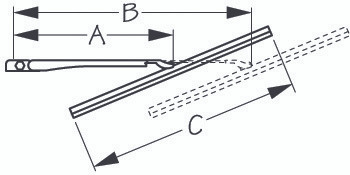 Sea Dog Original (Hook) Wiper Blades - 702805