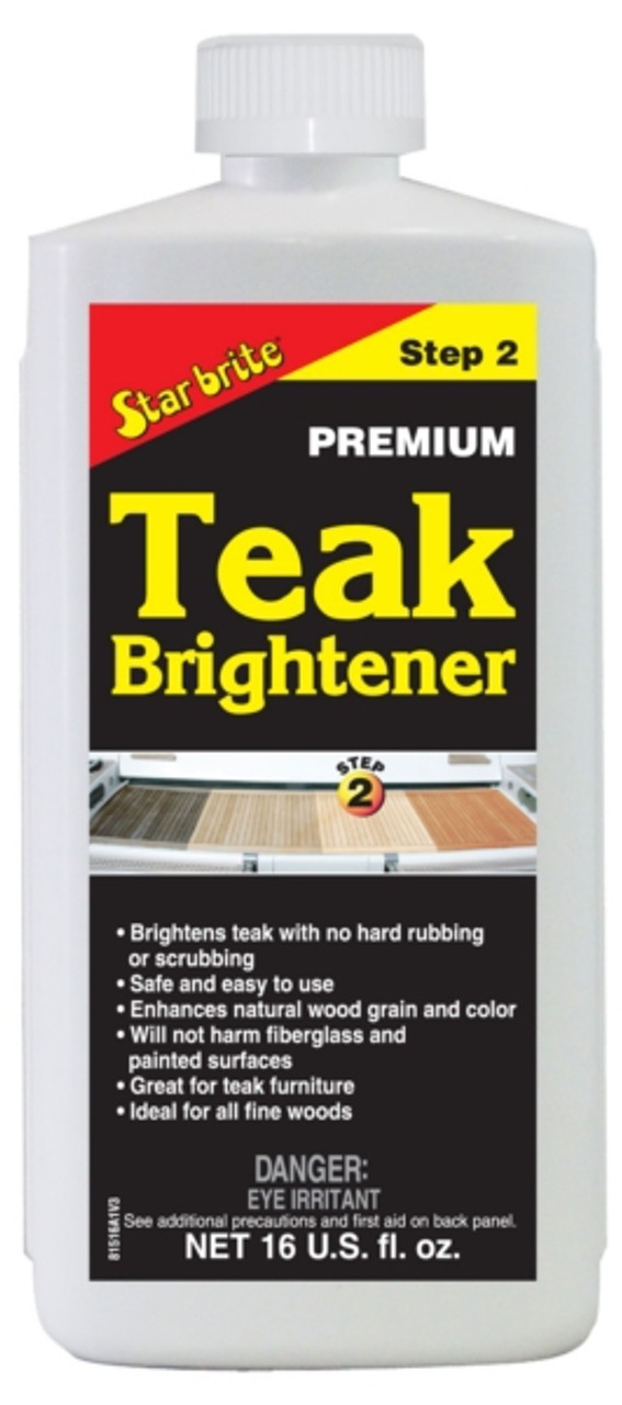 Star brite Teak Brightener Liquid - 16 oz - 781622