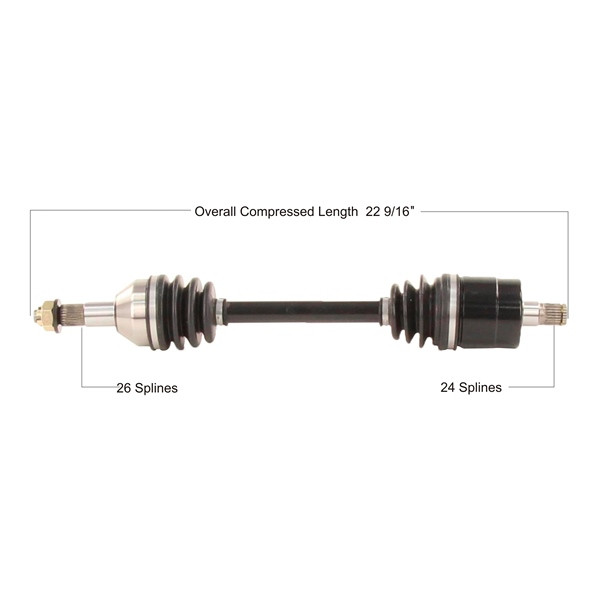 TrakMotive Complete Axle CAN-AM (BRP) - 216720