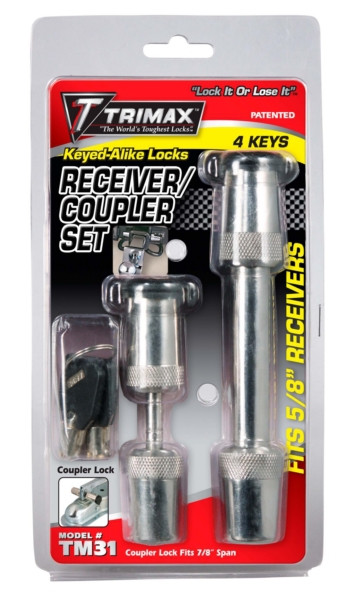 Trimax Trailer Coupling Lock, Universal - 721666