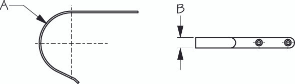 Sea Dog Life Ring Buoy Bracket - 702838