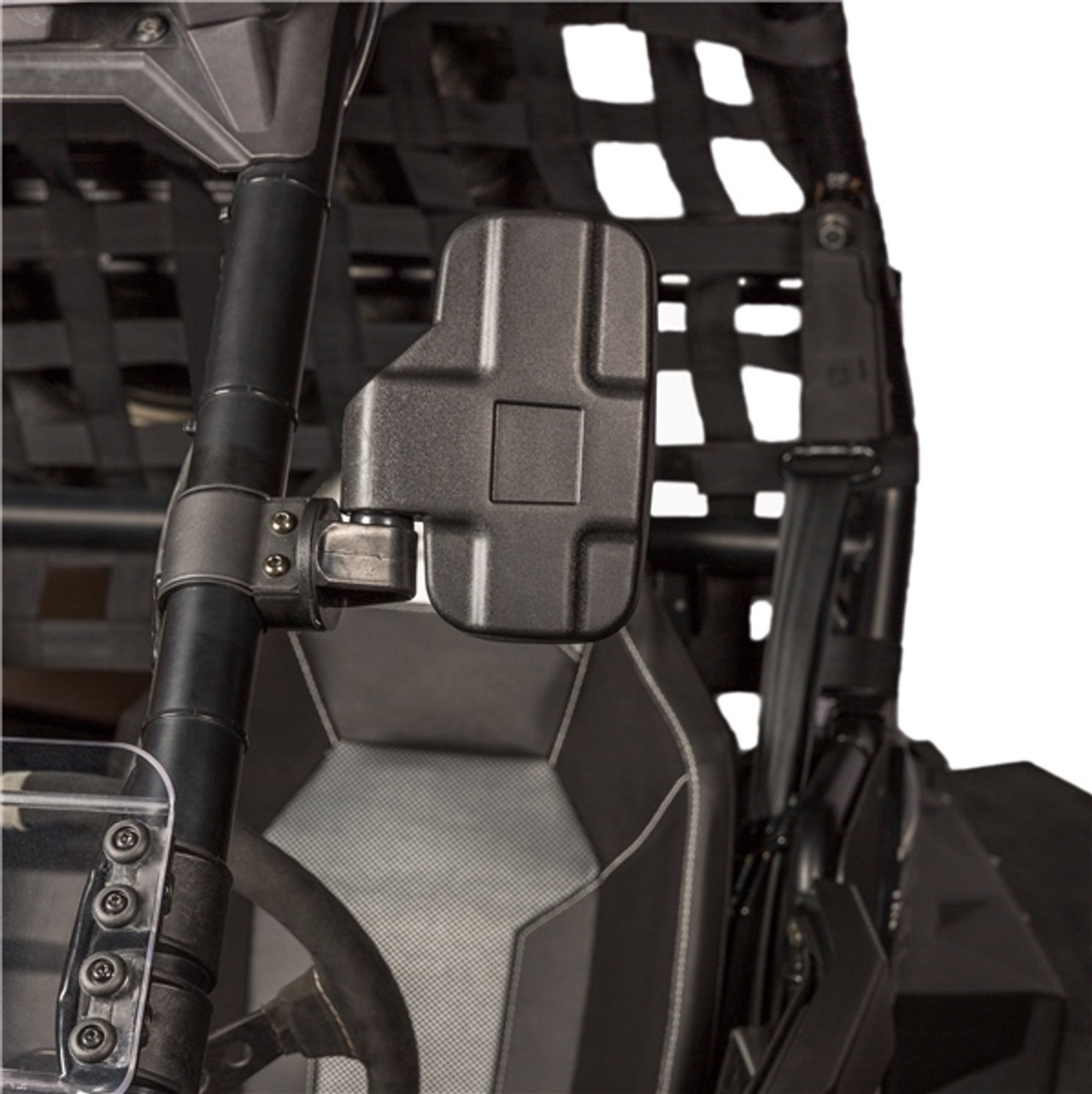 Kimpex Sideview Mirror with 2 brackets 1.75"-2" Clamp-On - 283001