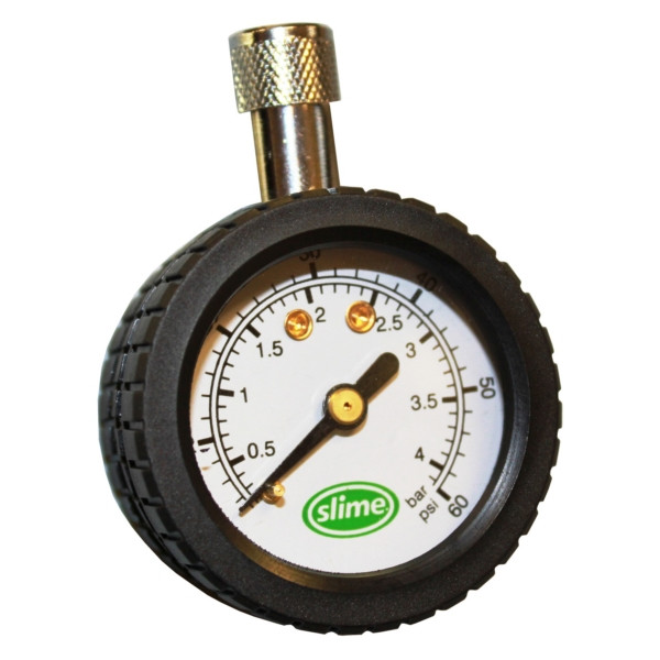 SLIME Mini magnetic dial gauge Tire Gauge - 071390