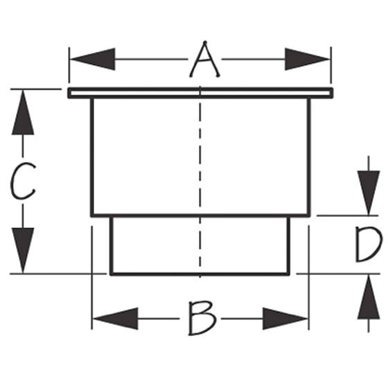 Sea Dog Flush Mounted Drink Holder - 702858