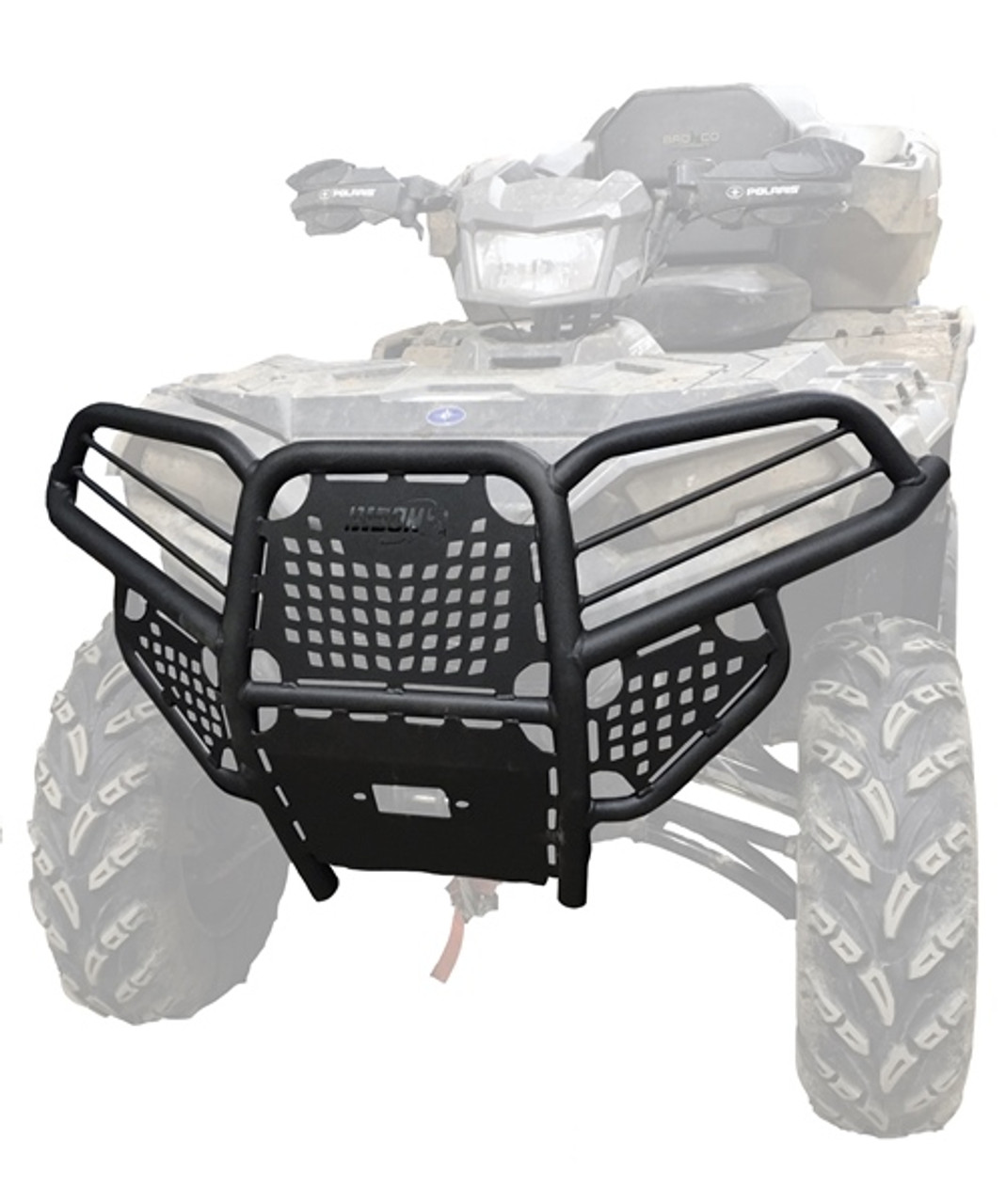 Bison Bumpers Hunter Bumper Front - Steel - Fits Polaris - 160330