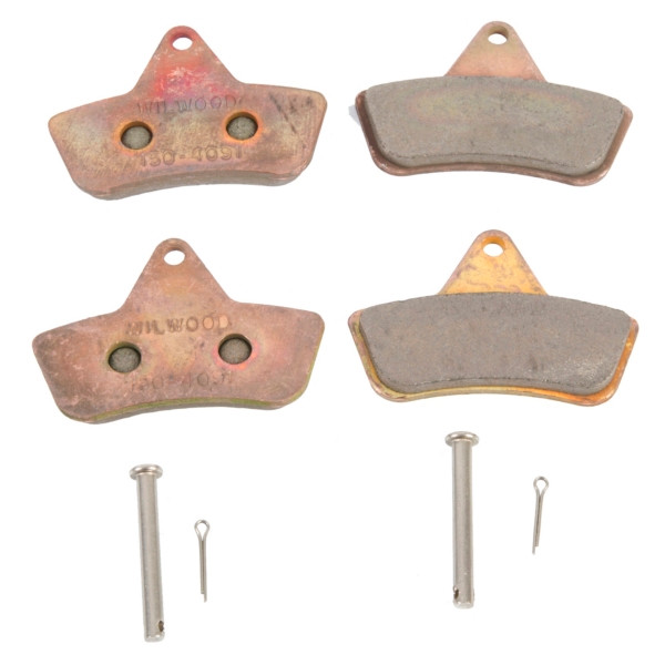 High Lifter Plaquette pour frein à disque avant pour Honda Copper, Nyckel, Graphite - Front - 214099