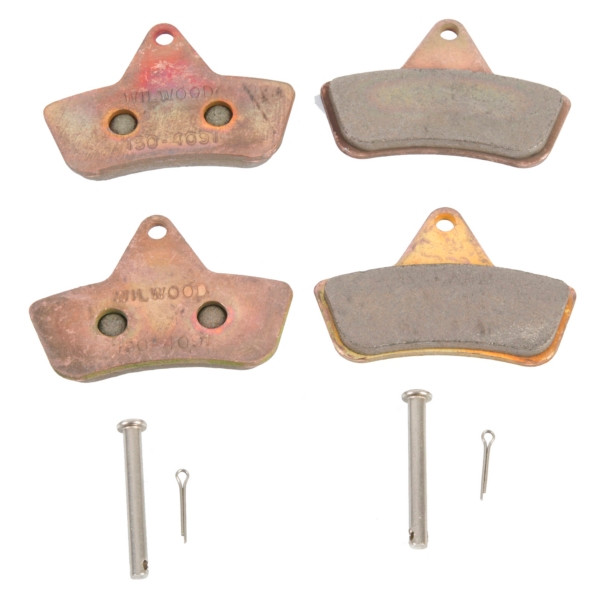 High Lifter Plaquette pour frein à disque avant pour Honda Copper, Nyckel, Graphite - Front - 214099