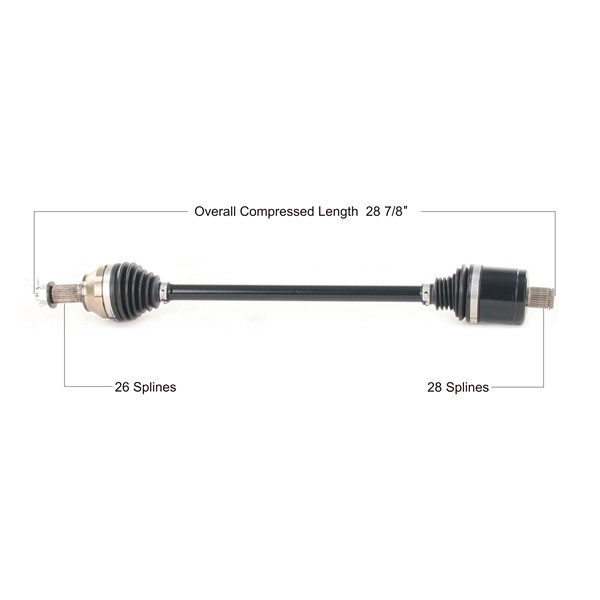 TrakMotive Complete HD Axle POLARIS - 216756