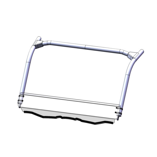 Direction 2 Short Windshield Fits Yamaha - 175610