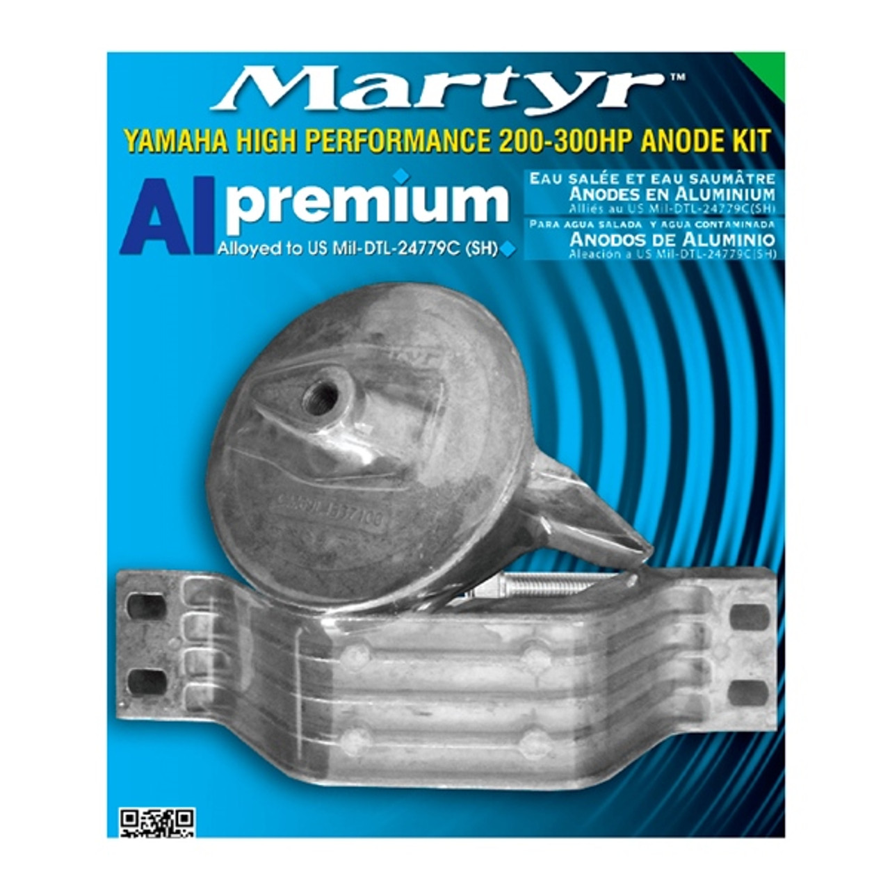 MARTYR Premium Aluminium Anodes Fits Yamaha - 734498 MARTYR Premium Aluminium Anodes Fits Yamaha - 734498