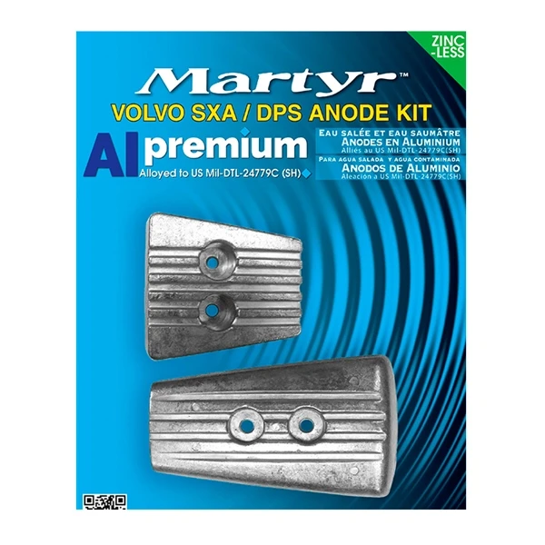 MARTYR Premium Aluminium Anodes Fits Volvo - 734500