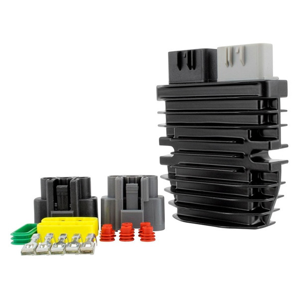 Kimpex HD Mosfet Voltage Regulator Rectifier ARCTIC CAT, BMW, CAN-AM (BRP), CFMOTO, DUCATI, HONDA, INDIAN, KAWASAKI, POLARIS, SEA-DOO, SKI-DOO, SUZUKI, TRIUMPH, VICTORY, YAMAHA - 345009 - 345009