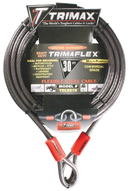 Trimax Multi-Use Lock Cable Cable Lock - 723662 - 723662