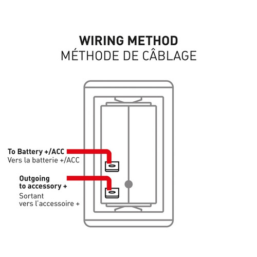 Kimpex Rocker Switch with LED light Rocker / SPDT - 302425 - 302425