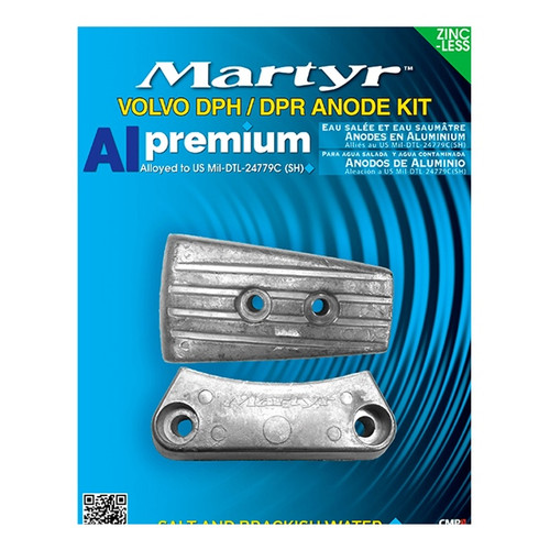 MARTYR Premium Aluminium Anodes Fits Volvo - 734511