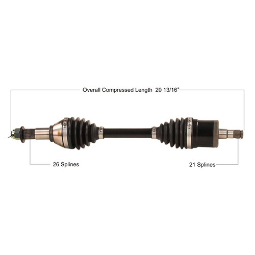 TrakMotive Complete HD Axle CAN-AM (BRP) - 216775