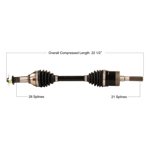TrakMotive Complete HD Axle CAN-AM (BRP) - 216776