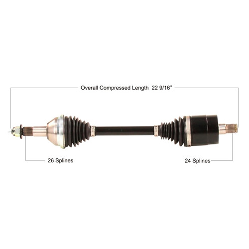 TrakMotive Complete HD Axle CAN-AM (BRP) - 216777