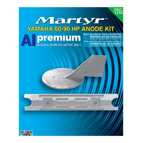 MARTYR Premium Aluminium Anodes Fits Yamaha - 734520