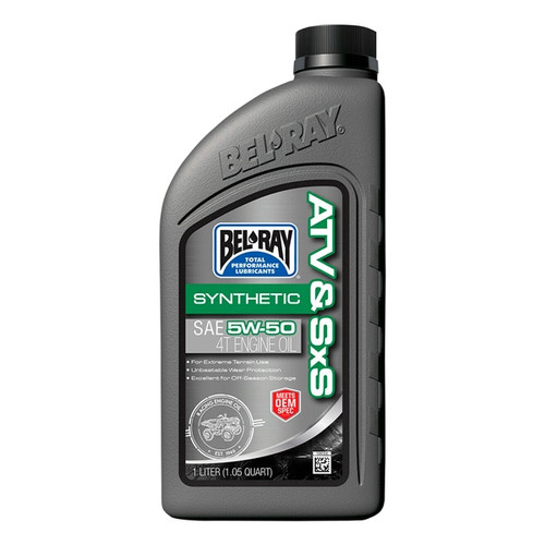 Bel-Ray ATV & UTV Synthetic 4T Engine Oil 5W50 - 1 L  - 150507