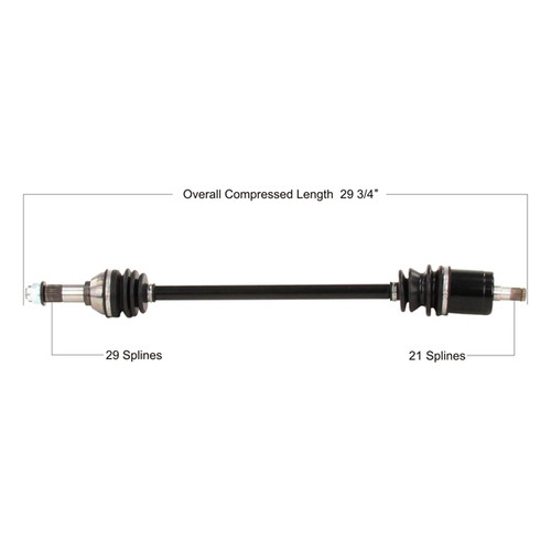 TrakMotive Complete Axle CAN-AM (BRP) - 216781