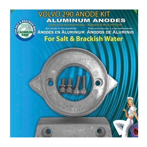 MARTYR Premium Aluminium Anodes Fits Volvo - 734558