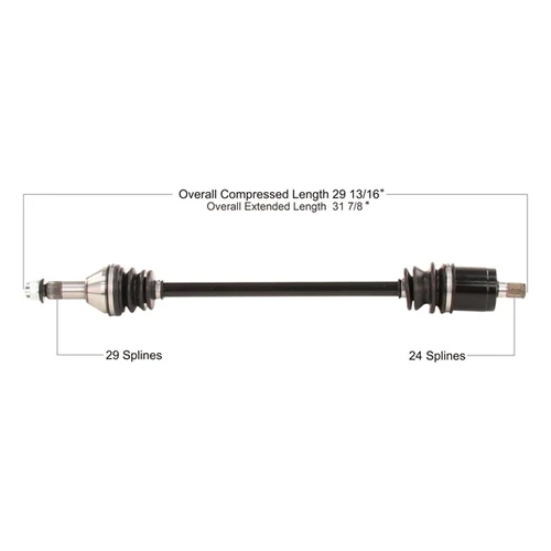 TrakMotive Complete Axle CAN-AM (BRP) - 216790