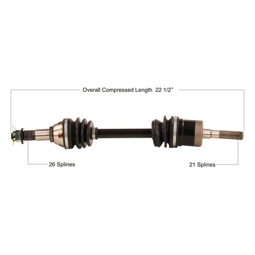 TrakMotive Complete Axle CAN-AM (BRP) - 216792