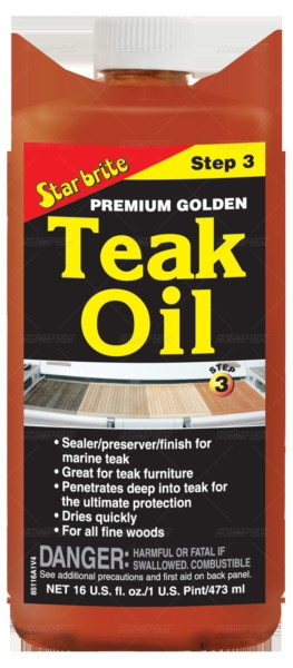 Star brite Teak Oil Liquid - 16 oz - 713360