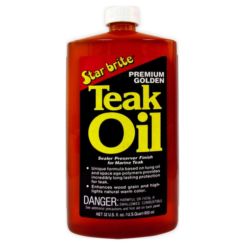 Star brite Teak Oil Liquid - 32 oz - 713361