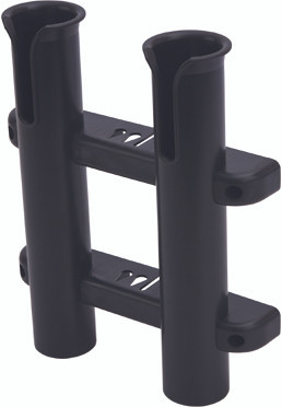 Sea Dog Side Mount Rod Storage Black - 707568