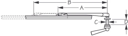 Sea Dog Manual Windshield Wiper Manual - No - 707646
