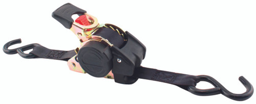 ERICKSON Black Re-tractable Tie-Down 6' - 1500 lbs - 715089