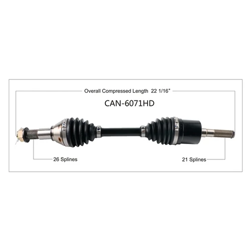 TrakMotive Complete HD Axle CAN-AM (BRP) - 216703