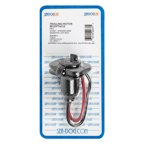 Sea Dog Trolling Motor Receptacle - 708730